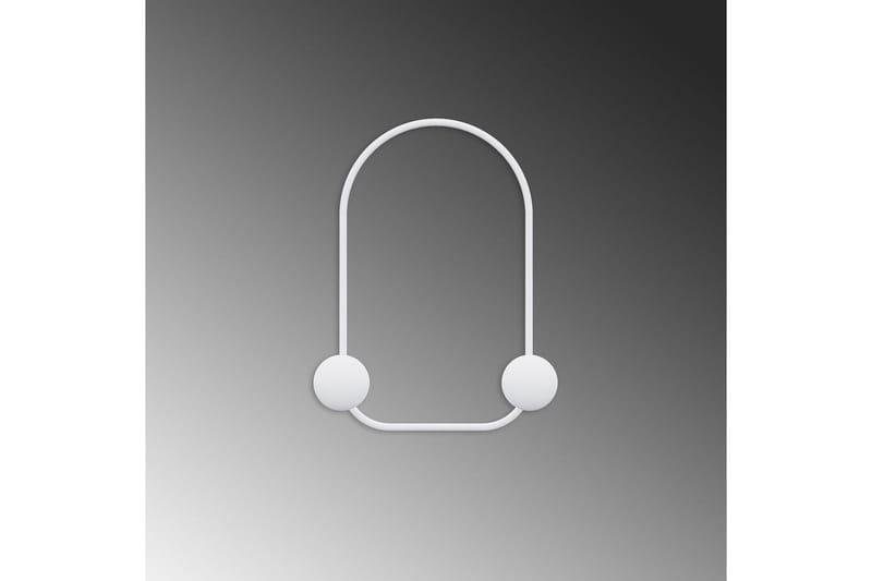 Metall Väggkrok Kelanburg Vit - Vit - Förvaring - Klädförvaring - Klädhängare - Krokar