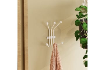 Metall Väggkrok Narwaniran Vit - Vit - Förvaring - Klädförvaring - Klädhängare - Krokar