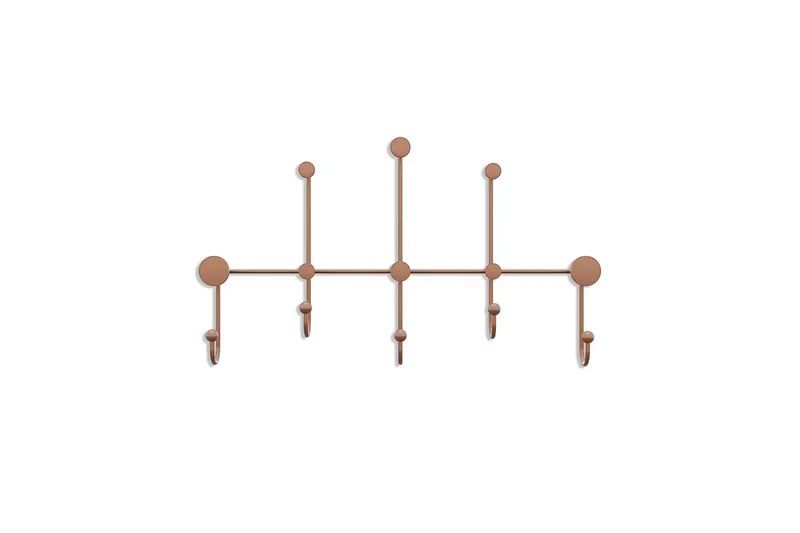 Metall Väggkrok Ranjita Koppar, Koppar