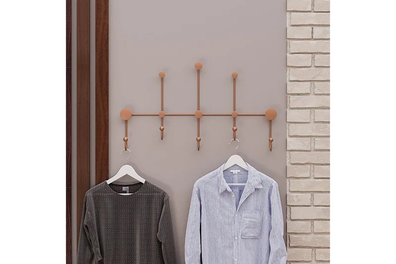 Metall Väggkrok Ranjita Koppar - Koppar - Förvaring - Klädförvaring - Klädhängare - Krokar