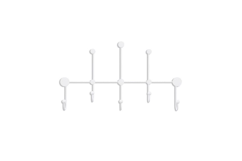 Metall Väggkrok Ranjita Vit, Vit