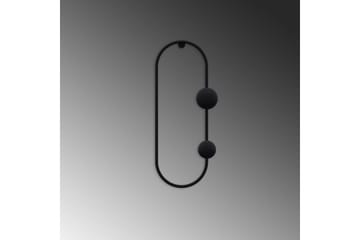 Metall Väggkrok Sota Svart - Svart - Förvaring - Klädförvaring - Klädhängare - Krokar