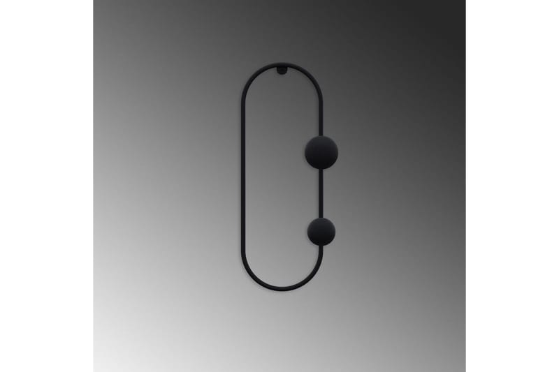 Metall Väggkrok Sota Svart - Svart - Förvaring - Klädförvaring - Klädhängare - Krokar