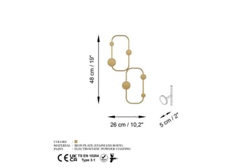 Metall Väggkrok Tivra Rany - Rany - Förvaring - Klädförvaring - Klädhängare - Krokar