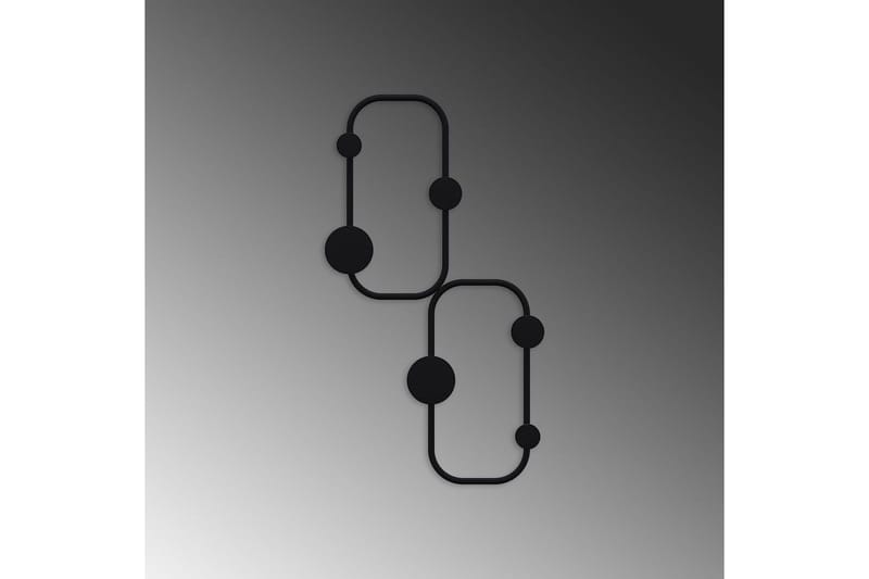 Metall Väggkrok Tivra Svart - Svart - Förvaring - Klädförvaring - Klädhängare - Krokar