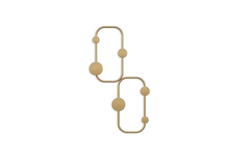 Tivra Klädkrok - Guld - Förvaring - Klädförvaring - Klädhängare - Krokar