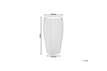 Korg Arrah Vit, Svart - Vit, Svart - Förvaring - Klädförvaring - Tvättkorg