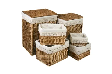 Max-1 Tvättkorg Ljusbrun - Förvaring - Klädförvaring - Tvättkorg