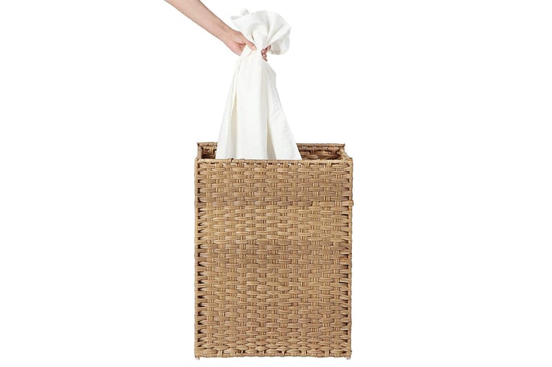 Tvättkorg Traci 60 cm Handvävd - Songmics - Tvättkorg