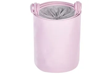 Tvättkorgar Archa set om 3 Rosa/grå - Rosa/grå - Förvaring - Klädförvaring - Tvättkorg