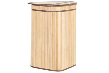 Tvättkorgar Badulla Ljus trä - Ljus trä - Förvaring - Klädförvaring - Tvättkorg