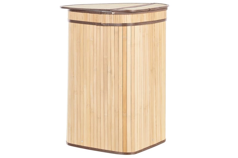 Tvättkorgar Badulla Ljus trä - Ljus trä - Förvaring - Klädförvaring - Tvättkorg