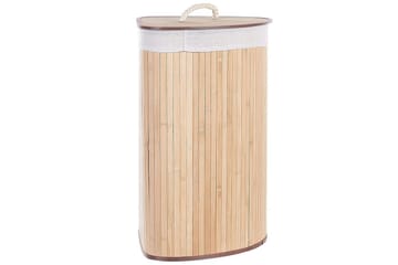 Tvättkorgar Matara Ljus trä/vit - Ljus trä/vit - Förvaring - Klädförvaring - Tvättkorg