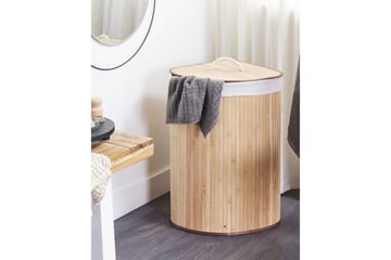 Tvättkorgar Matara Ljus trä/vit - Ljus trä/vit - Förvaring - Klädförvaring - Tvättkorg