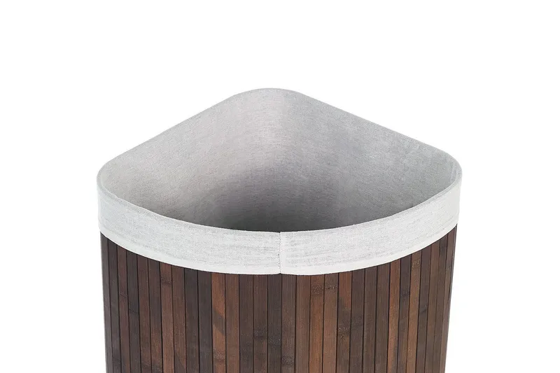 Tvättkorgar Matara Mörk trä/vit - Mörk trä/vit - Förvaring - Klädförvaring - Tvättkorg