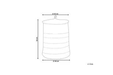 Korg Silopi Beige, Orange - Beige, Orange - Förvaring - Badrumsförvaring