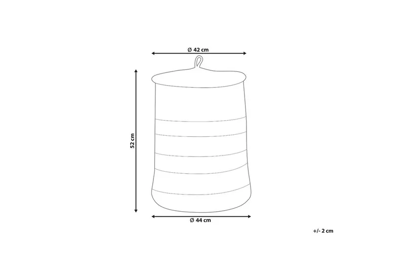 Korg Silopi Beige, Orange - Beige, Orange - Förvaring - Badrumsförvaring