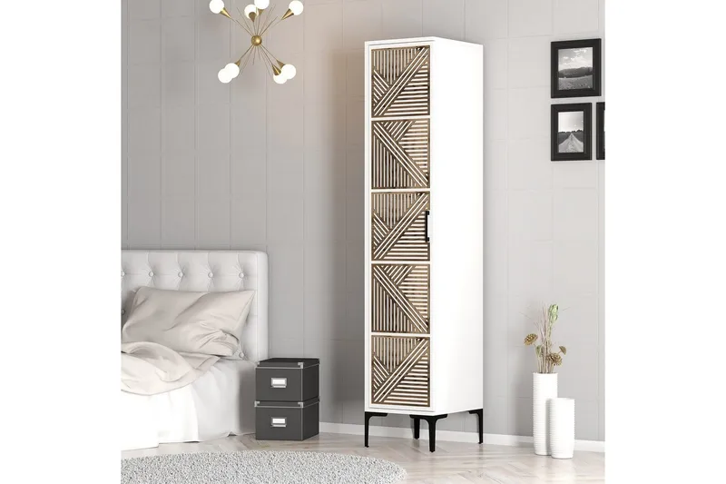 Kumsal Garderob 40x47,5 cm - Vit - Förvaring - Garderober & garderobssystem