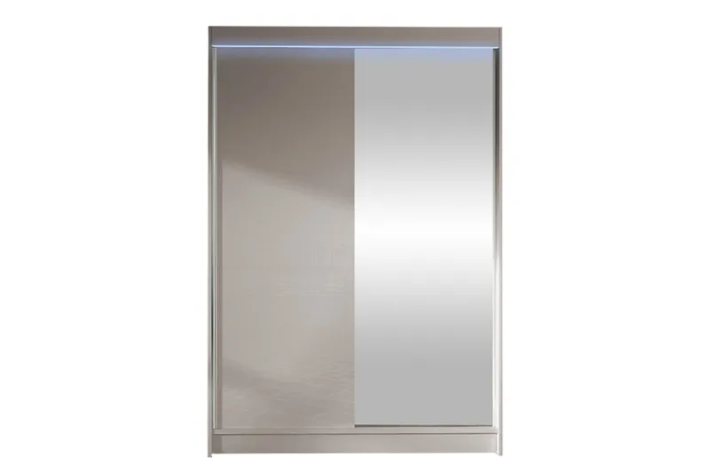 Liverpool Garderob m. Spegel 120x200 cm, Beige