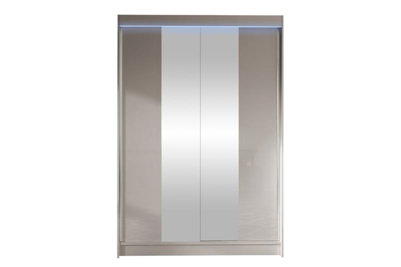 Liverpool Garderob m. Spegel 120x200 cm - Beige - Förvaring - Garderober & garderobssystem