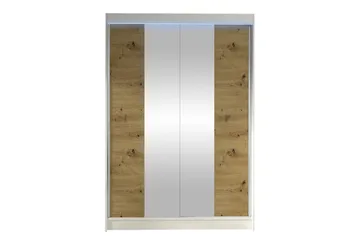 Liverpool Garderob m. Spegel 120x200 cm