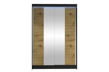 Liverpool Garderob m. Spegel 120x200 cm