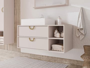 Merlinor Badrumskommod - Beige - Förvaring - Badrumsförvaring