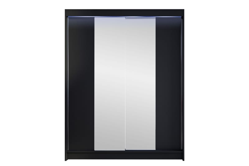 Pickering Garderob m. Spegel 150x200 cm - Brun - Förvaring - Garderober & garderobssystem