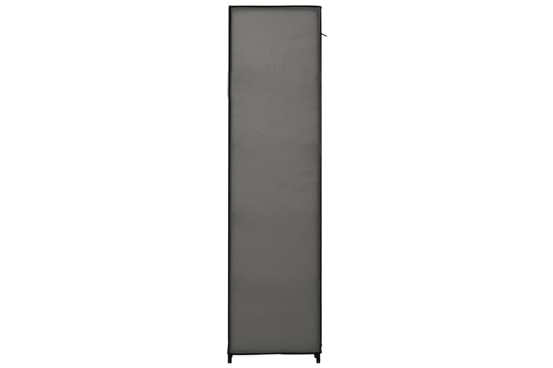 Resegarderob grå 110x45x175 cm tyg - Grå - Garderober & garderobssystem