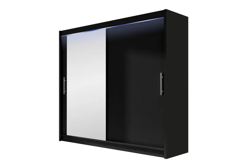 Rilievo Garderob m. Spegel 180x215 cm, Brun