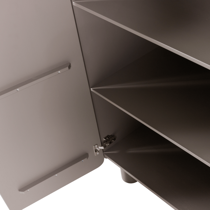 2-dörrars Skåp Root 100 cm - Tryffelbrun - Förvaring - Skåp - Förvaringsskåp