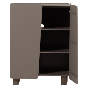 2-dörrars Skåp Root 100 cm - Tryffelbrun - Förvaring - Skåp - Förvaringsskåp