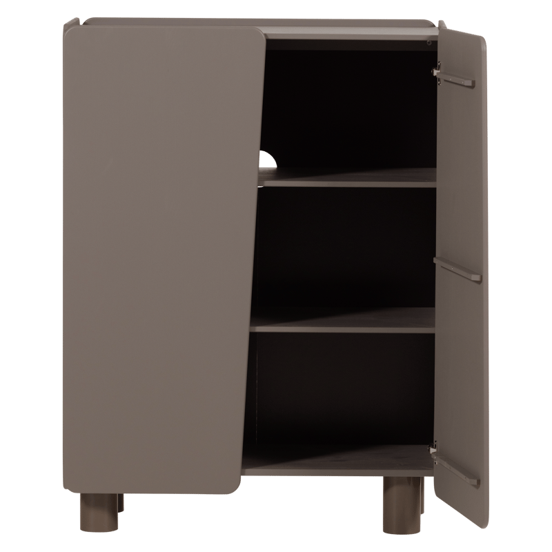 2-dörrars Skåp Root 100 cm - Tryffelbrun - Förvaring - Skåp - Förvaringsskåp