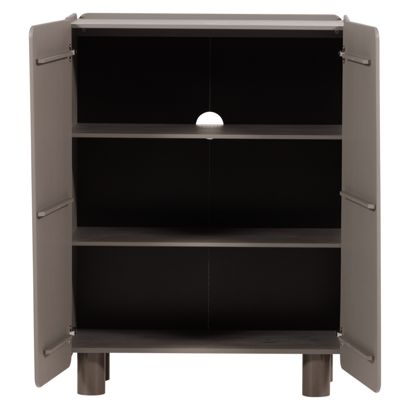 2-dörrars Skåp Root 100 cm - Tryffelbrun - Förvaring - Skåp - Förvaringsskåp