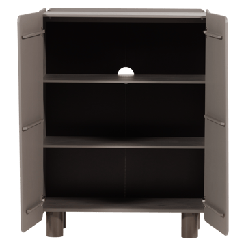 2-dörrars Skåp Root 100 cm - Tryffelbrun - Förvaring - Skåp - Förvaringsskåp