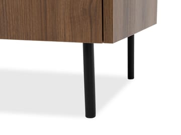 Akihito Vitrinskåp 97x117 cm - Brun - Förvaring - Skåp - Vitrinskåp