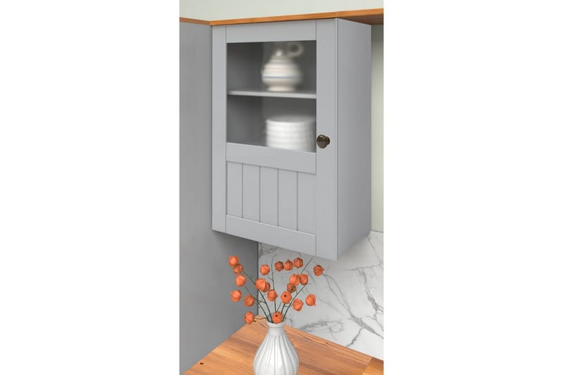 Alby Överskåp 50x29 cm - Grå - Förvaring - Skåp - Förvaringsskåp