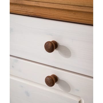 Anita Skoställ 80x105 cm - Vit/Honung - Förvaring - Skåp - Förvaringsskåp