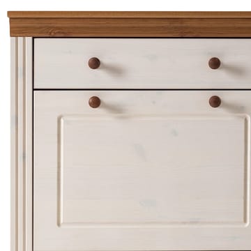 Anita Skoställ 80x105 cm - Vit/Honung - Förvaring - Skåp - Förvaringsskåp