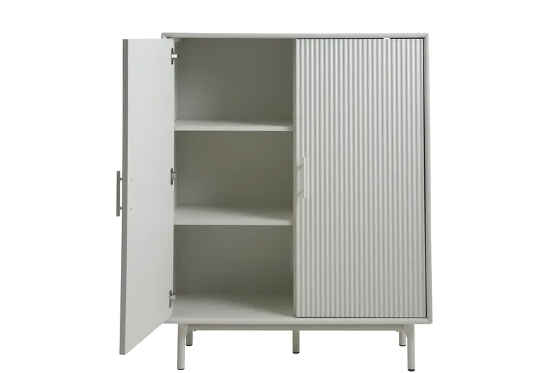 Anthony Highboard - Ljusgrå - Förvaring - Skåp - Förvaringsskåp