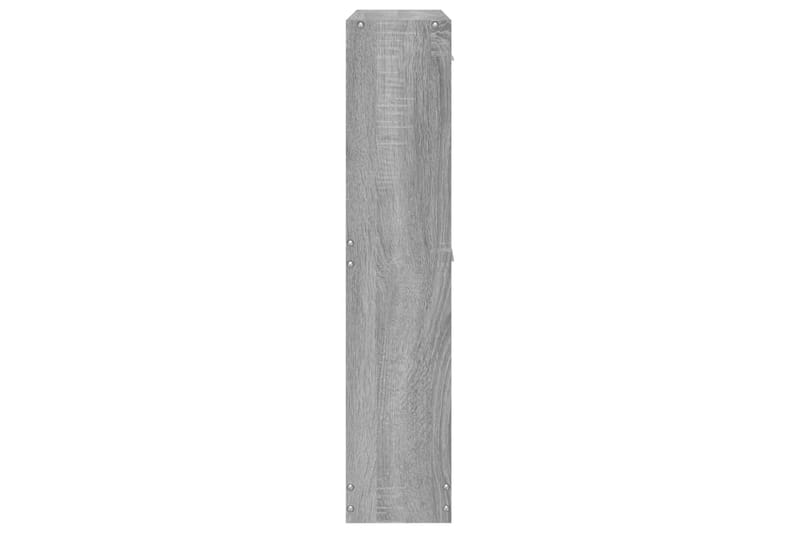 beBasic Skoskåp grå sonoma 59x17x81 cm konstruerat trä - Grey - Hallförvaring - Skoskåp - Förvaringsskåp