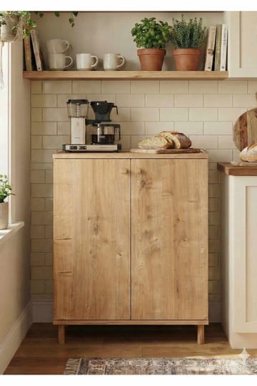 Belvo Multifunktionsskåp 60x85x30 cm - Sapphire Oak - Förvaring - Skåp - Förvaringsskåp
