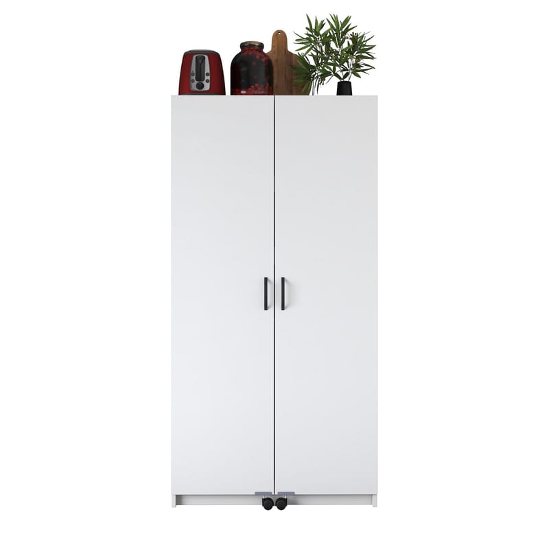Bralen Multifunktionsskåp 90x180x42 cm - Vit - Förvaring - Skåp - Förvaringsskåp