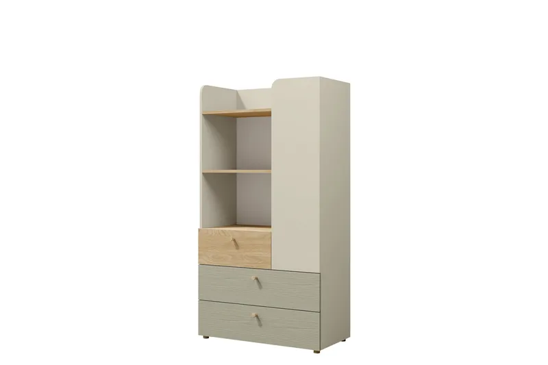 Buhan Highboard, Beige/Brun