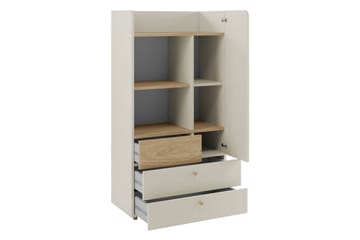 Buhan Highboard - Beige/Brun - Förvaring - Skåp - Förvaringsskåp