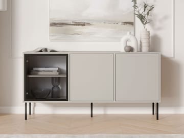 Claven Skänk 151 cm - beige - Förvaring - Skåp - Vitrinskåp