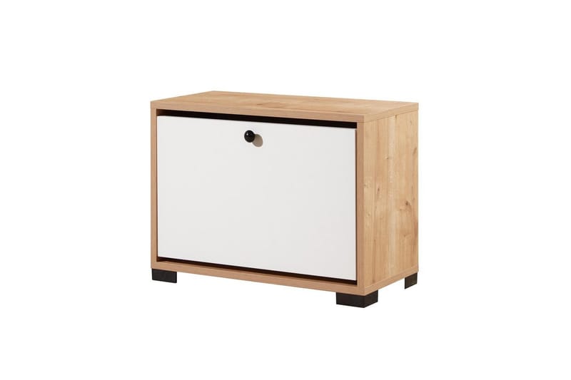 Comfortale Skoskåp 60 cm - Natur/Vit - Förvaring - Skåp - Förvaringsskåp