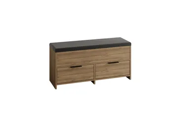 Cove Skoskåp 106 cm - Brun - Förvaring - Skåp - Förvaringsskåp