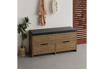 Cove Skoskåp 106 cm - Brun - Förvaring - Skåp - Förvaringsskåp