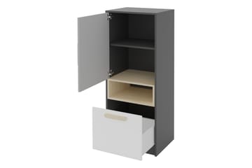 Dekona Highboard - Svart/Vit - Förvaring - Skåp - Förvaringsskåp